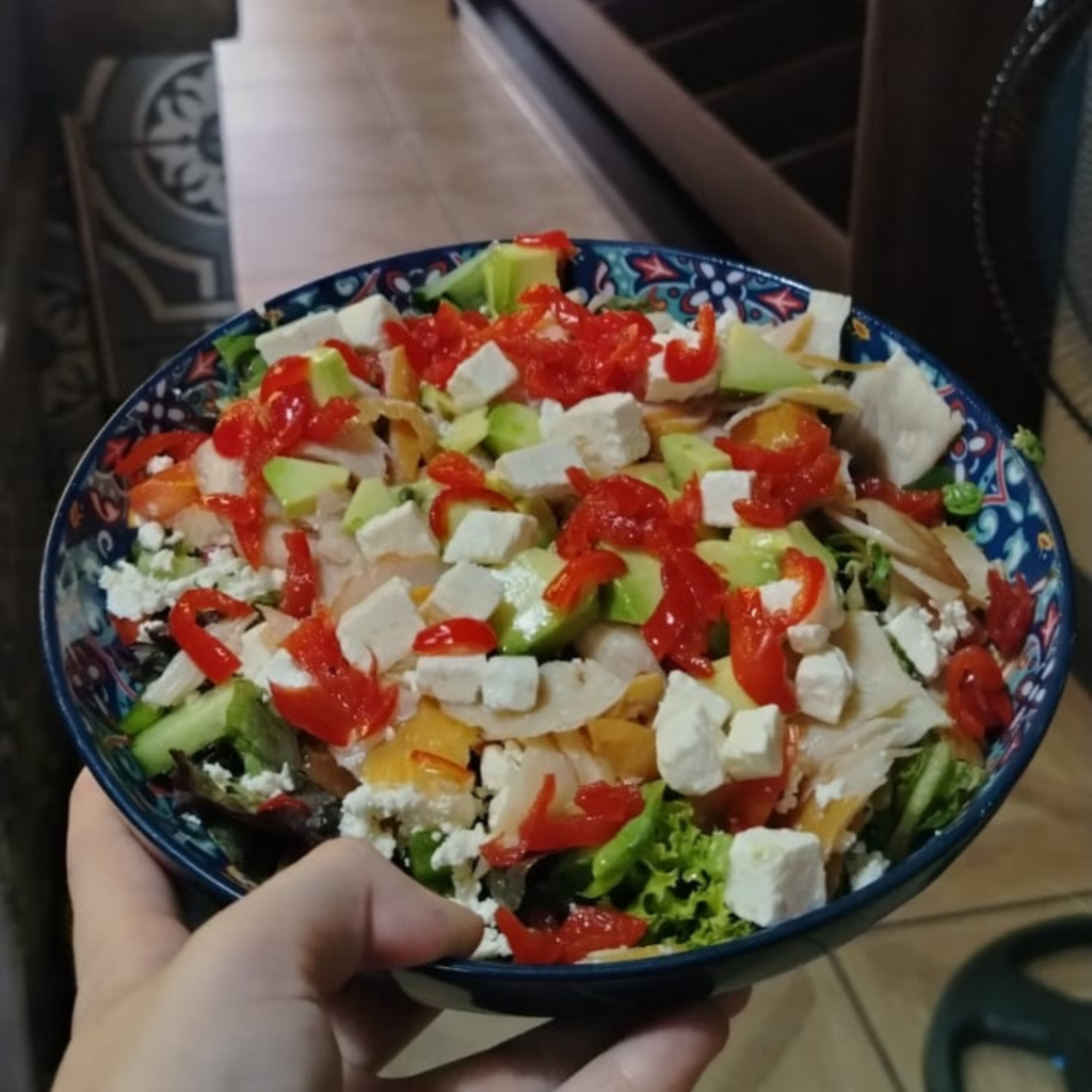 Healthy lunch option at a neighbourhood café in Gqeberha, Eastern Cape