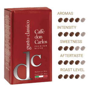 Don Carlos Gusto Classico Ground Coffee 250g – Classic Italian Blend