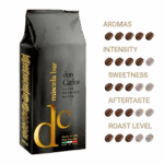 Don Carlos Miscela Bar premium coffee beans 1kg Italian blend available at My Hometown Café Port Elizabeth